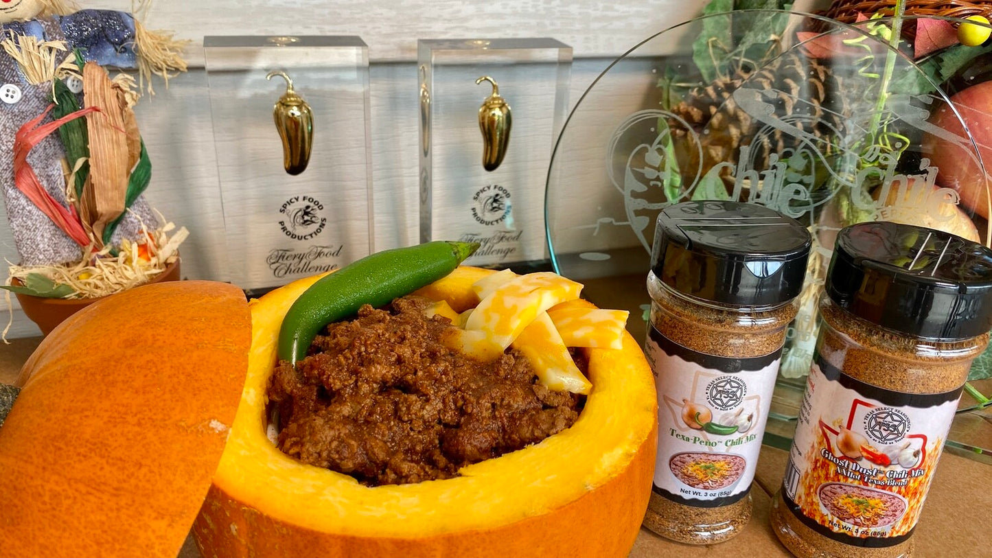 (2) Ghost Dust Chili Mix 4 oz bottles-SHIPPING INCLUDED