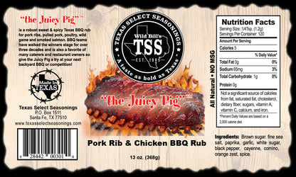 (2) the Juicy Pig 13 oz bottles-SHIPPING INCLUDED