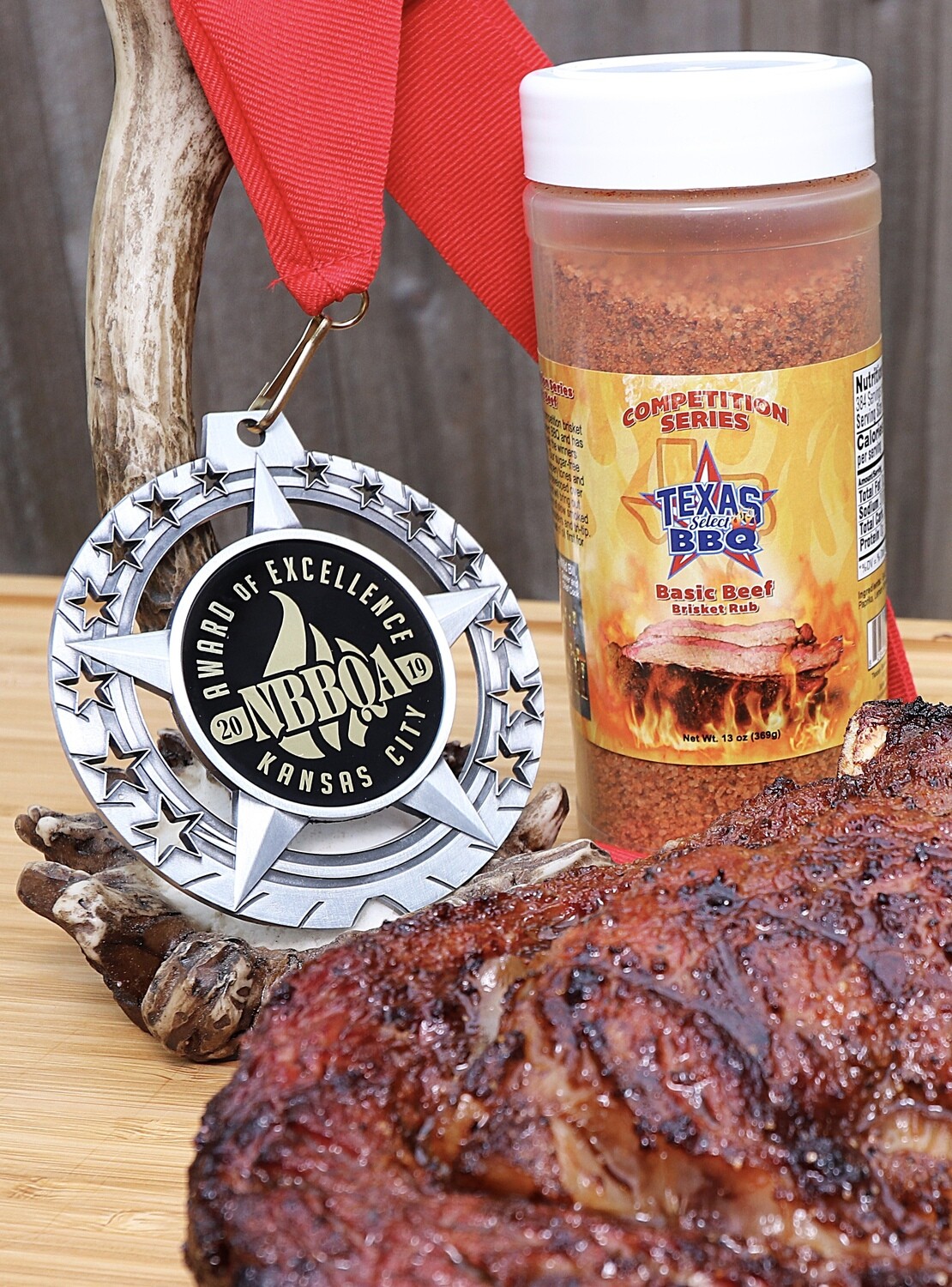 (2) COMPETITION Basic Beef 12 oz bottles-SHIPPING INCLUDED