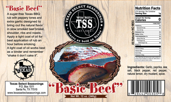 (2) Original Basic Beef 12 oz-SHIPPING INCLUDED