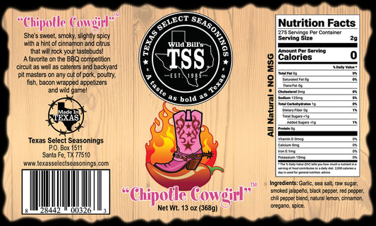 (2) Chipotle Cowgirl 13 oz. bottles-SHIPPING INCLUDED!